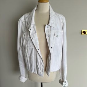 228 Paige Jean denim jacket, Sz L